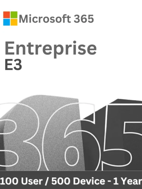 Microsoft 365 E3 License – 1 Year Plan