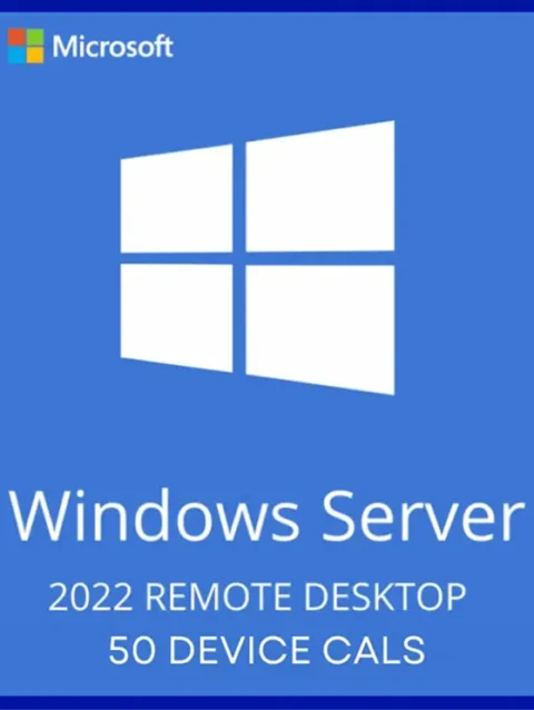 Windows Server 2022 RDS – 50 User CALs Certificate