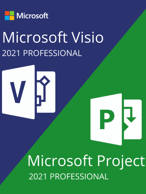 Project Pro + Visio Pro 2021 – Bundle