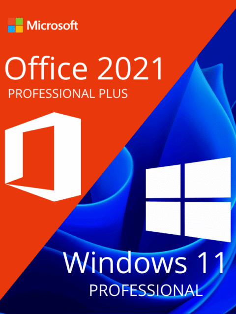 Windows 11 Pro + Office 2021 Pro Plus – Bundle